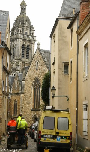 La collecte des dechets sur la ville de Le Mans