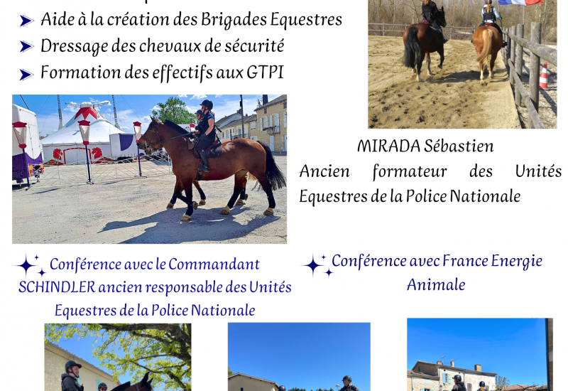 Journées Portes ouvertes au centre de formation aux Techniques Equestres Spécialisées le 16 JUIN 2023