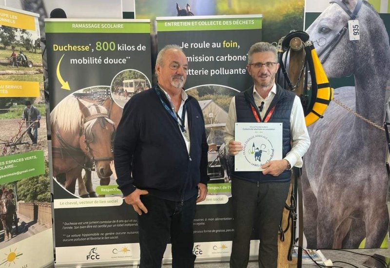 Félicitations aux trois collectivités labellisées CHEVAL TERRITORIAL mises à l'honneur au Salon des Maires.